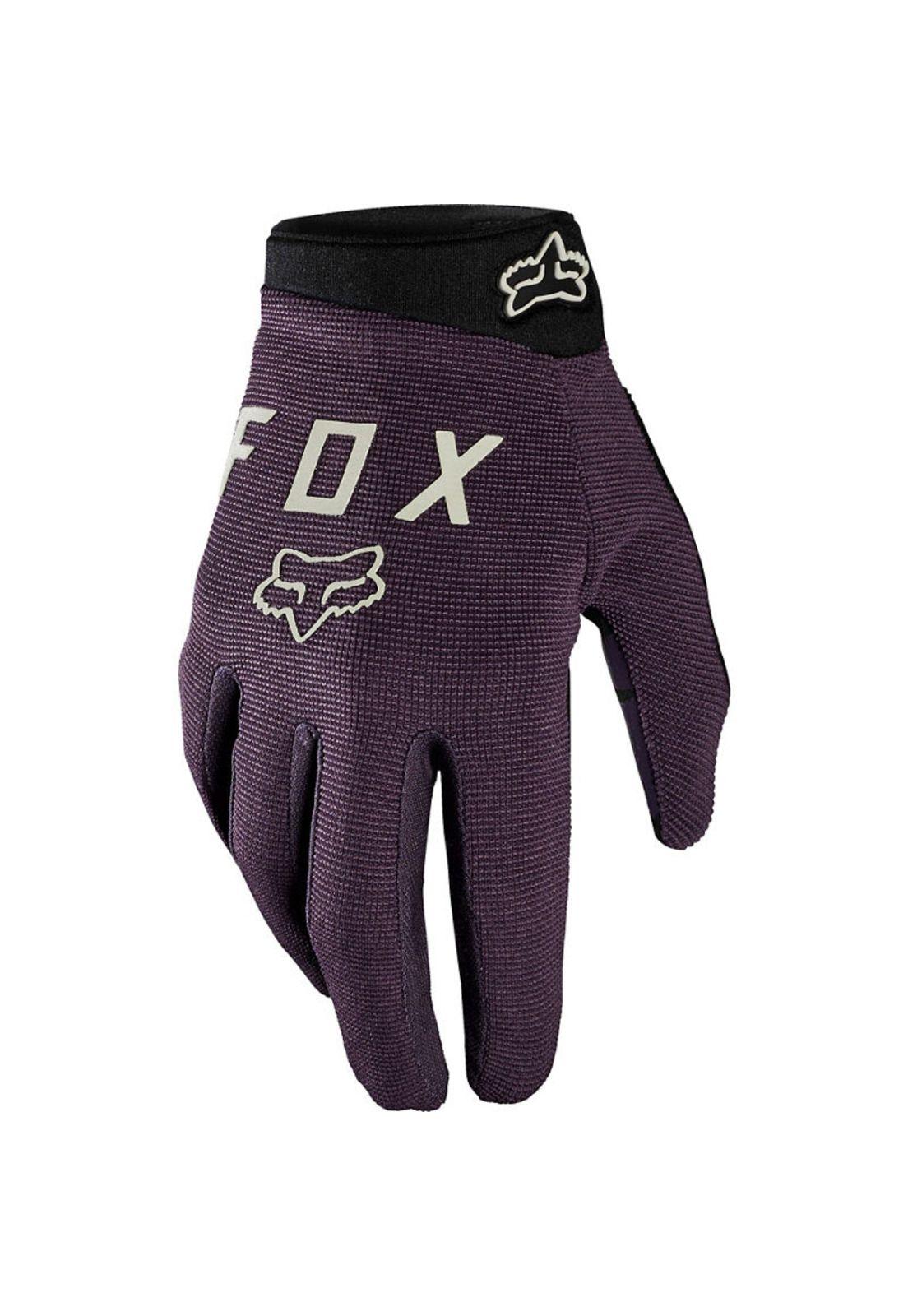 Guantes Bicicleta Mujer Ranger Morado Fox-0