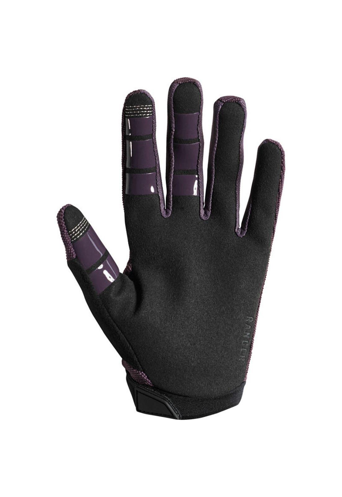 Guantes Bicicleta Mujer Ranger Morado Fox-1