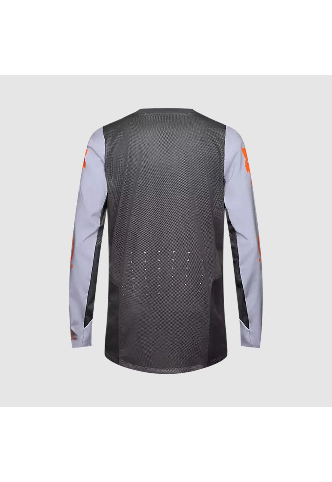 Polera Moto Off-Road Ranger Air Gris Fox-1