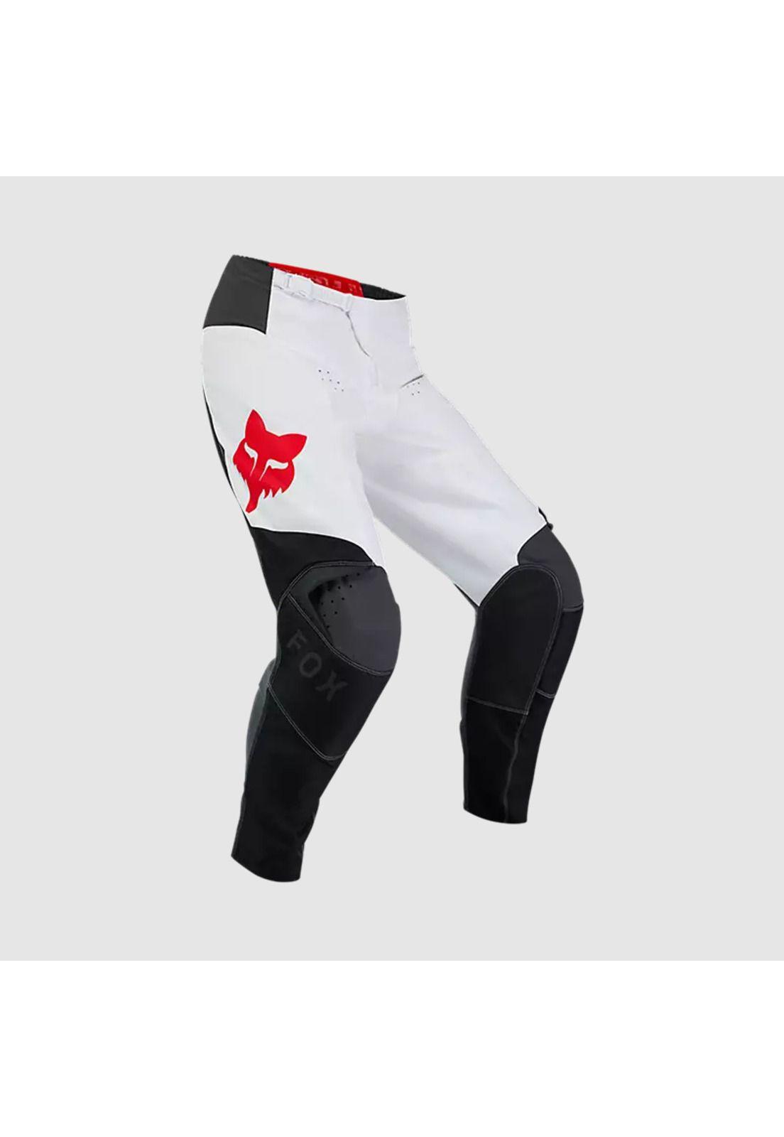 Pantalon Moto 180 Flow Blanco Fox-0
