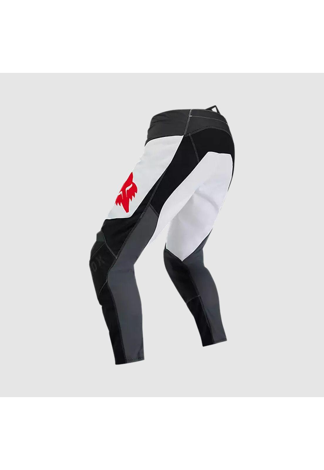 Pantalon Moto 180 Flow Blanco Fox-1