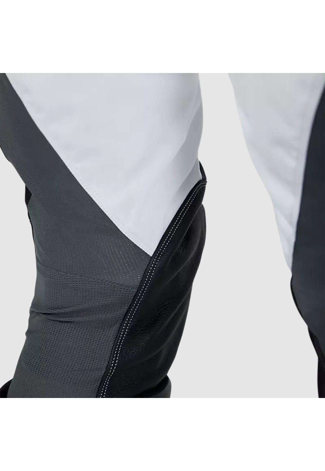 Pantalon Moto 180 Flow Blanco Fox-4