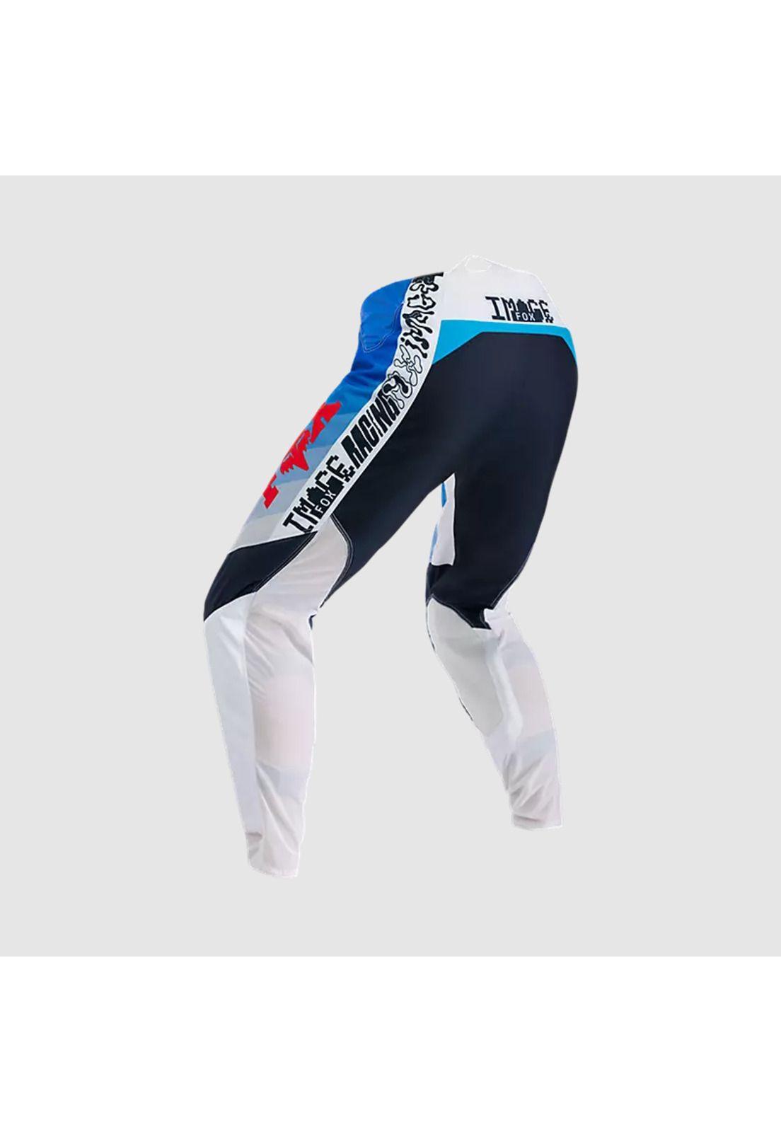 Pantalon Moto 360 Fade Azul Fox-1
