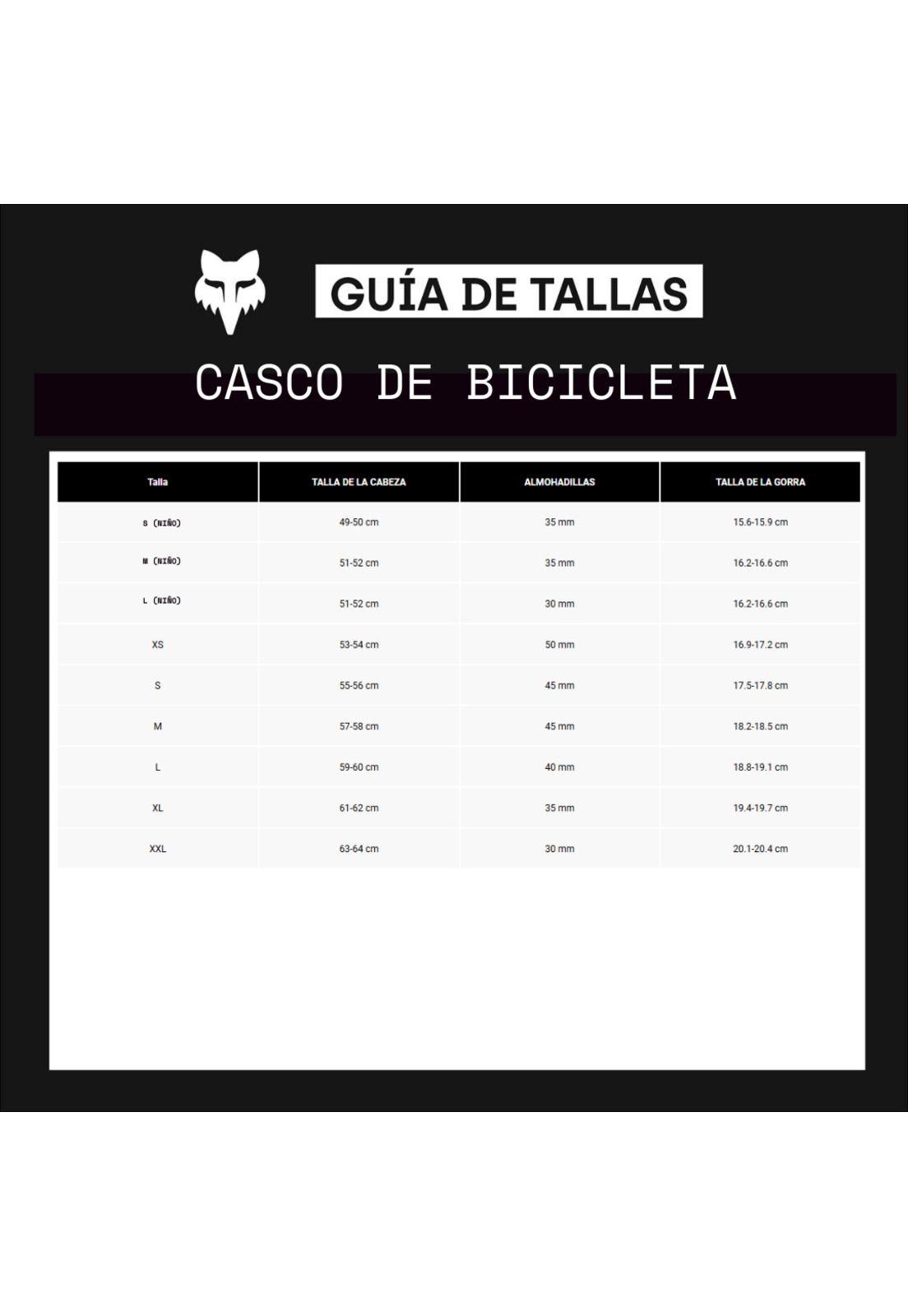 Casco Bicicleta Rampage Comp Negro Matte Fox-5