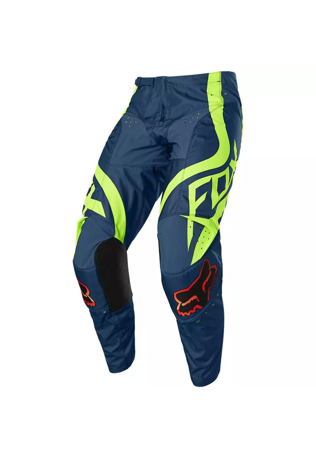 Pantalon Moto 180 Venz Azul Fox-1