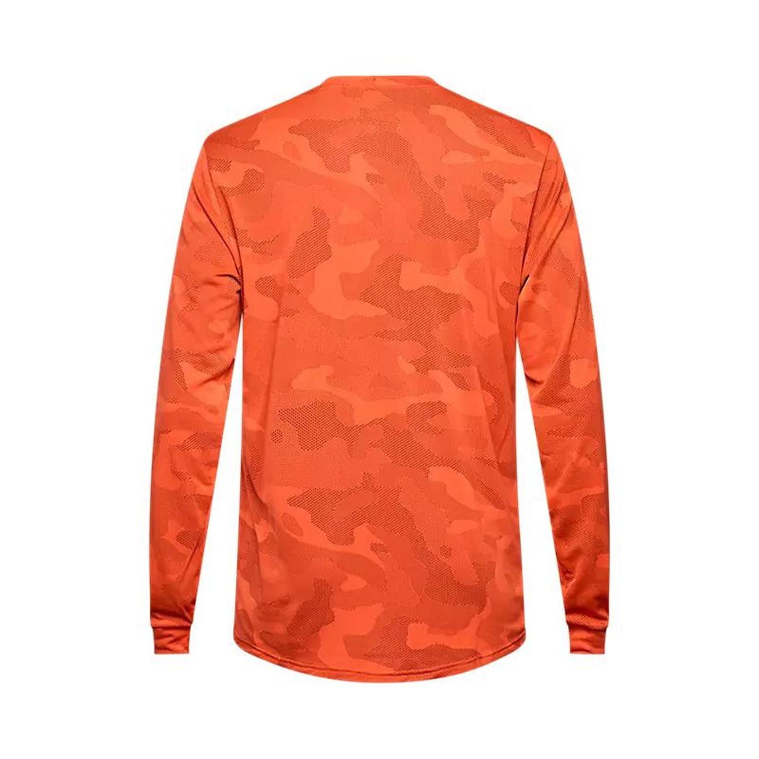 Polera Bicicleta Ranger TruDri™ Naranjo Fox-0