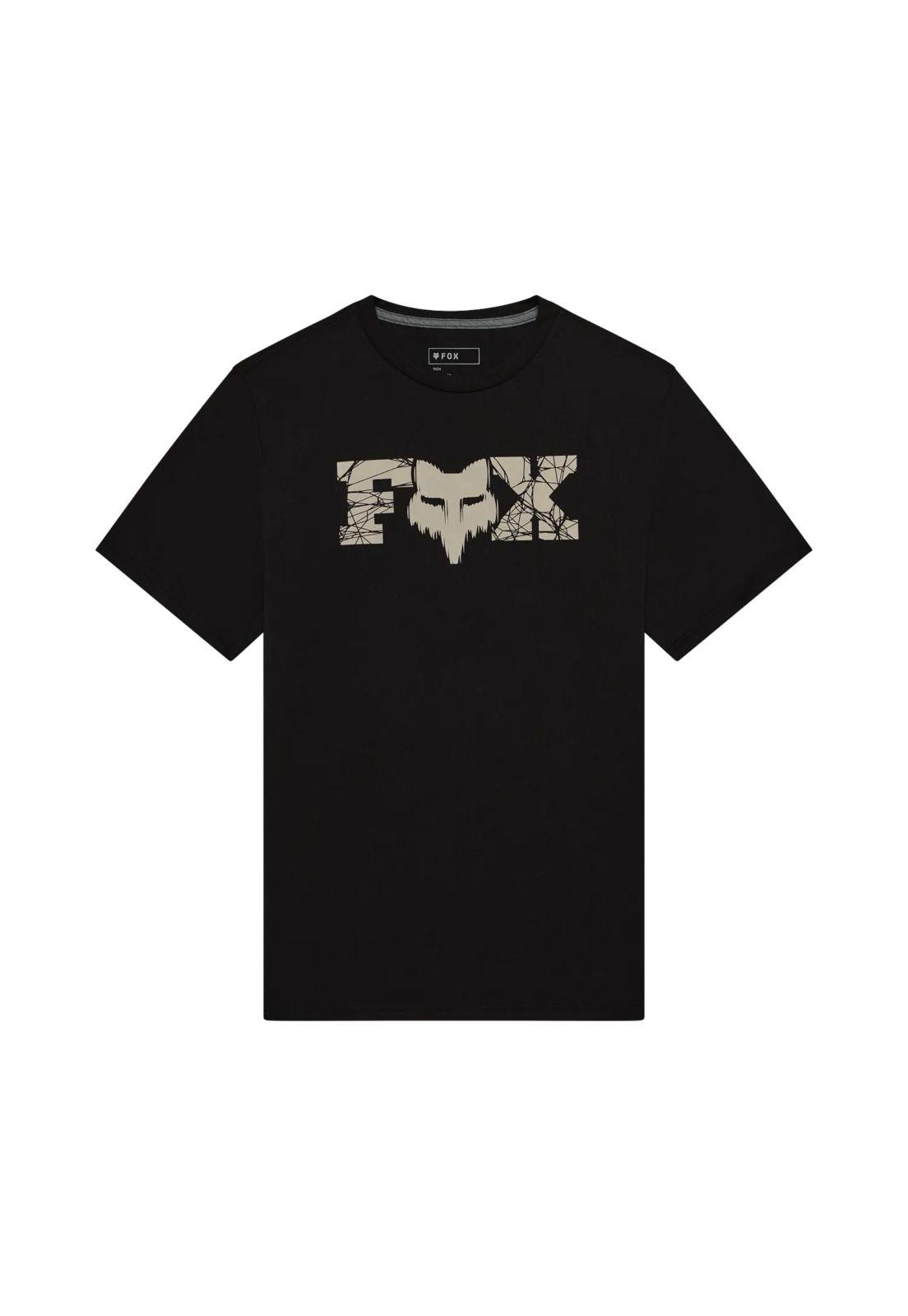 Polera Lifestyle Diffuse Dri-Release  Negro Fox-0