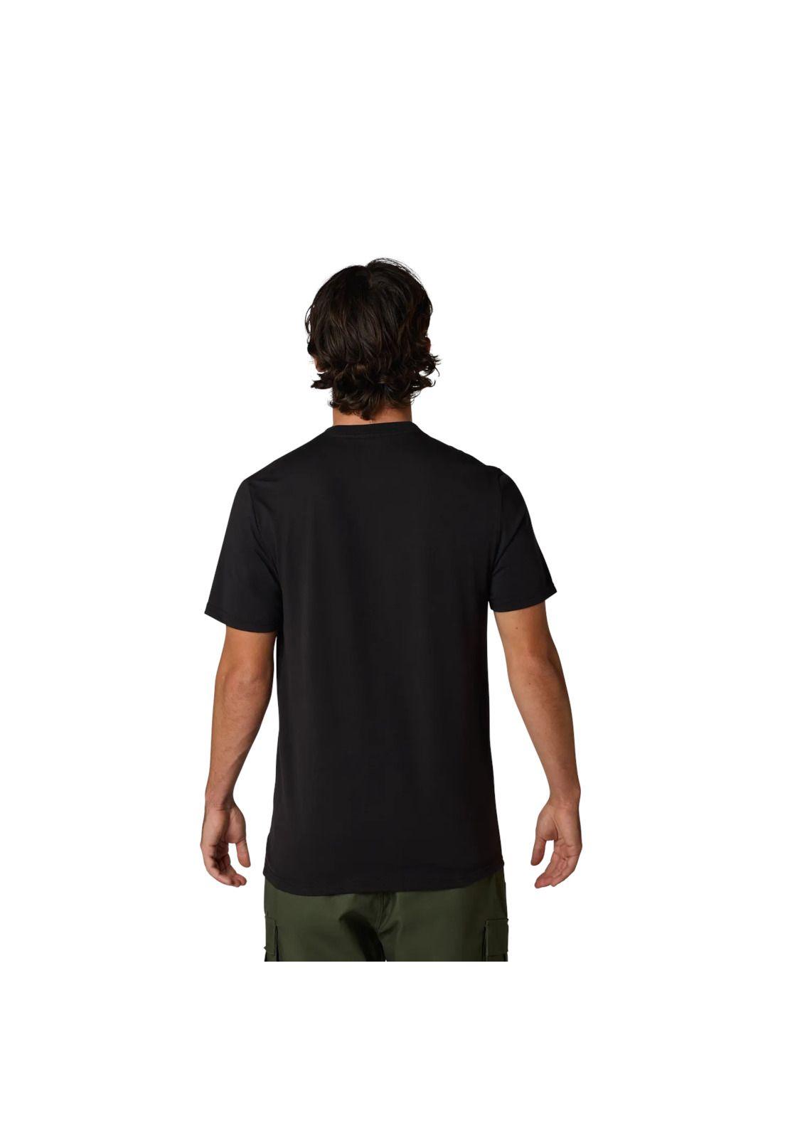 Polera Lifestyle Diffuse Dri-Release  Negro Fox-3