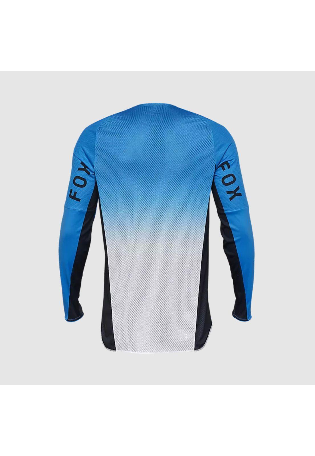 Polera Moto 360 Divider Azul Fox-1