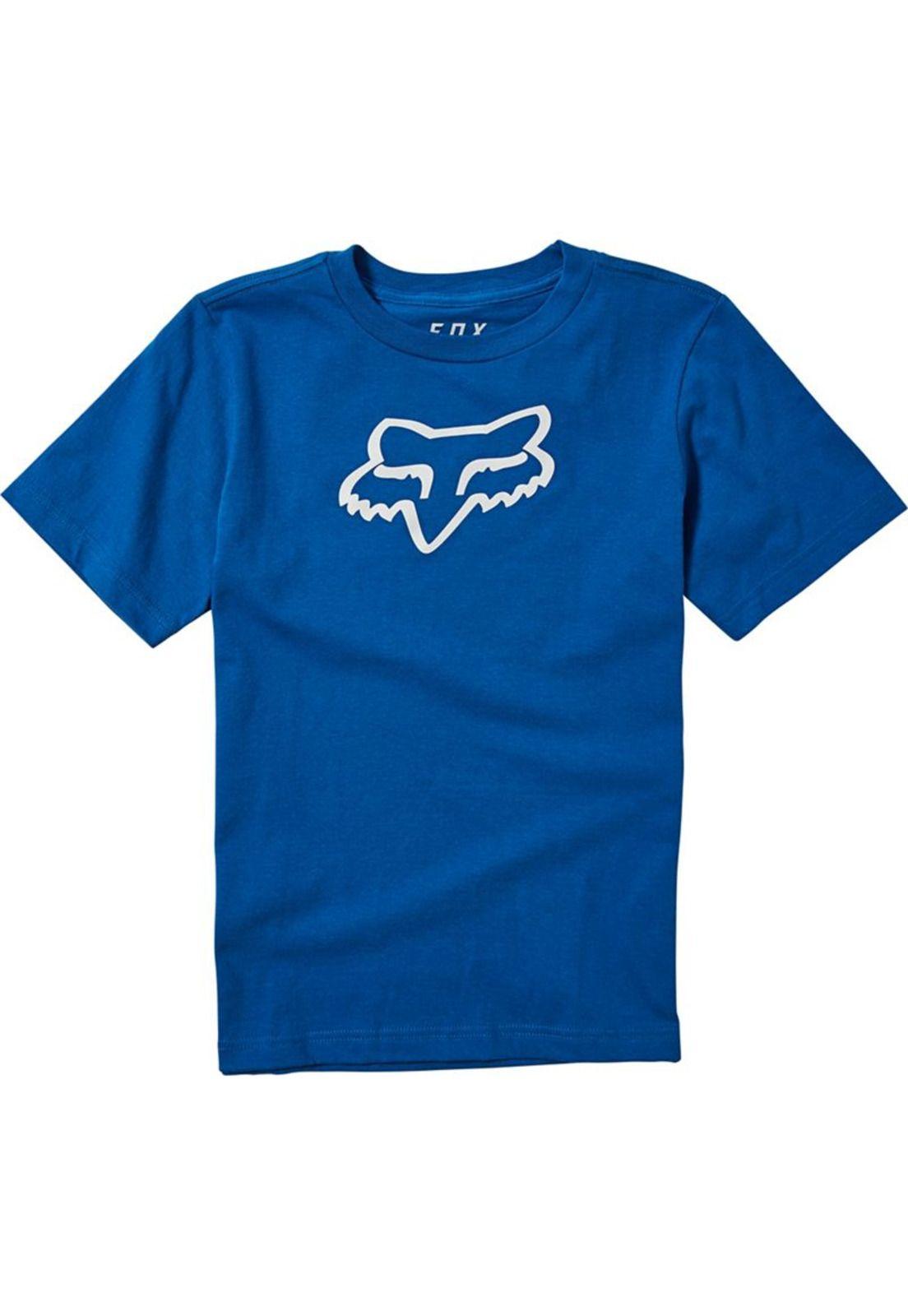 Polera Lifestyle Niño Legacy Azul Fox-0