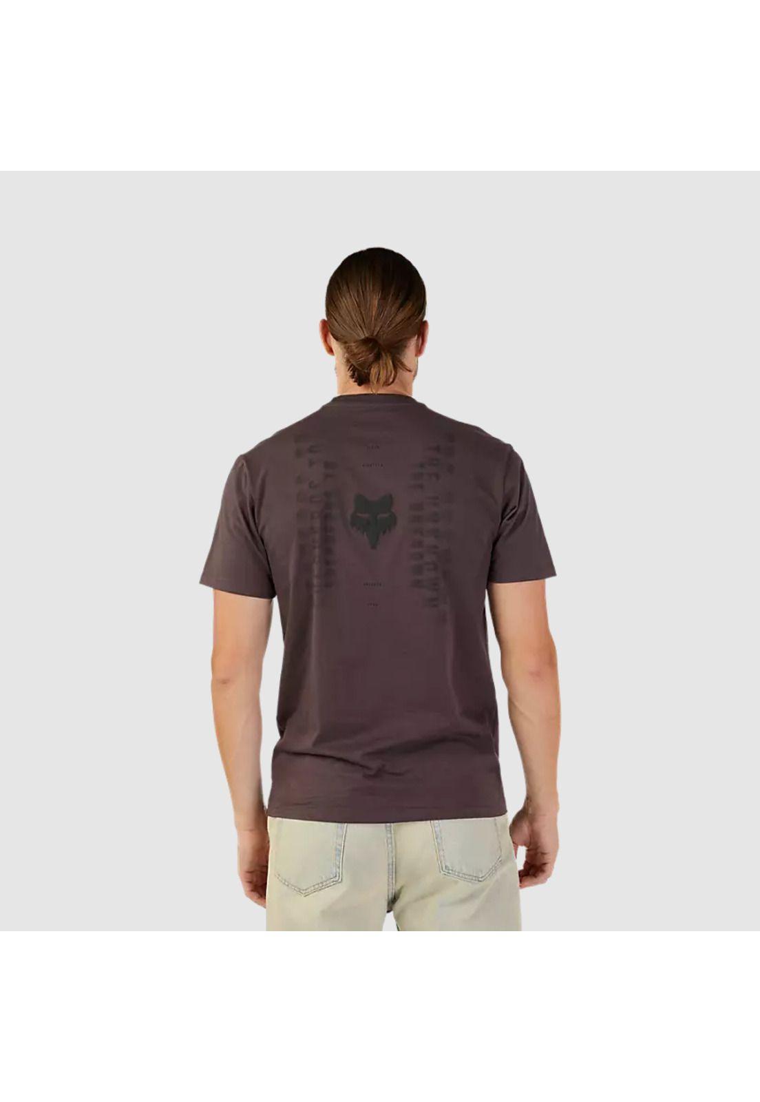 Polera Lifestyle Faded Out Premium Morado Fox-1