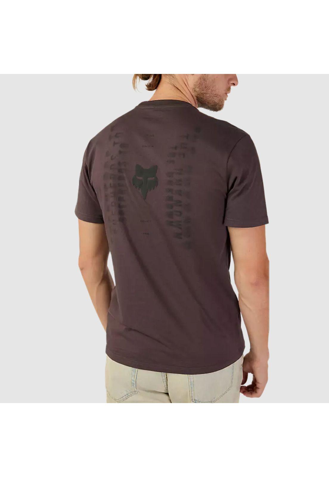 Polera Lifestyle Faded Out Premium Morado Fox-2