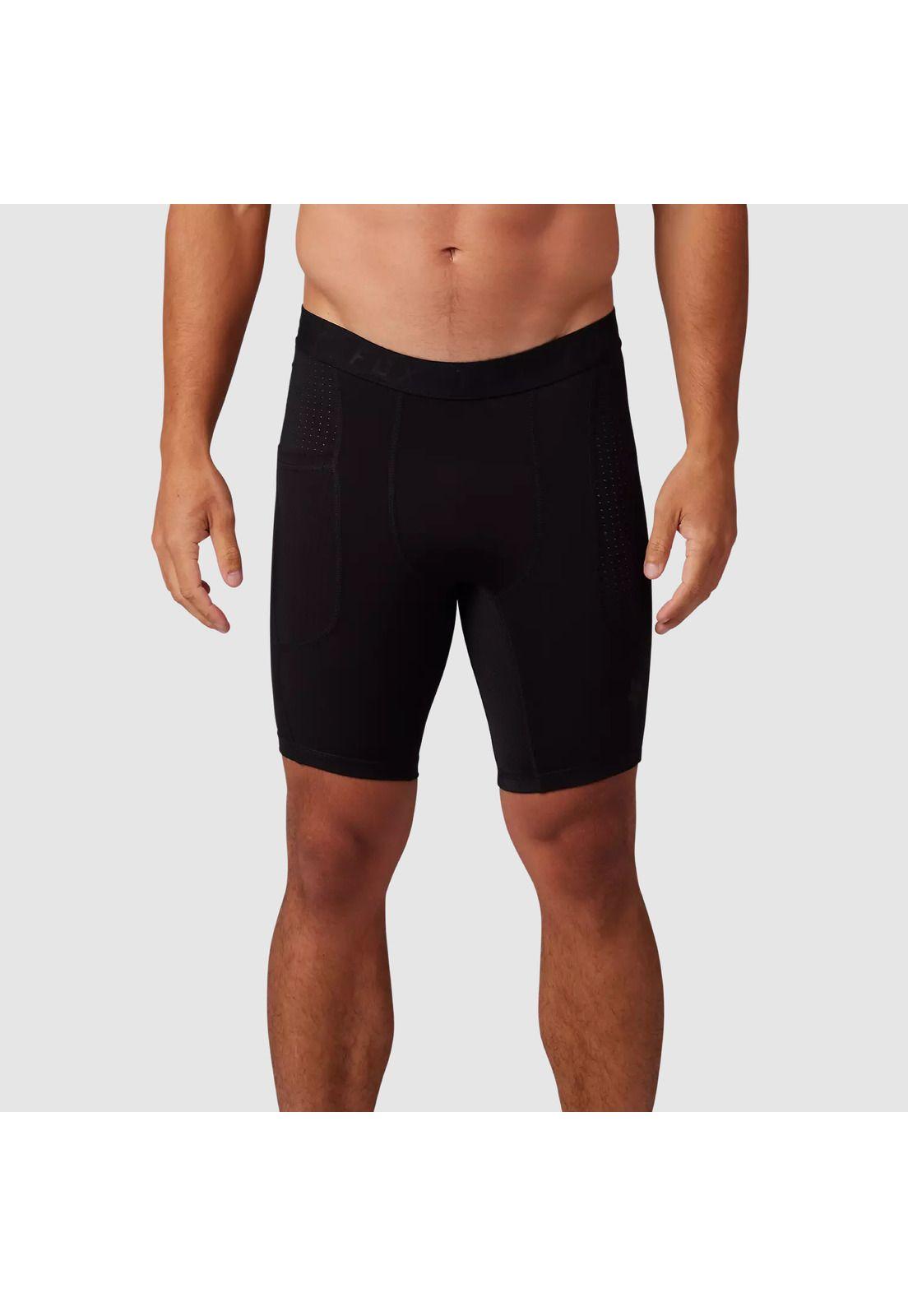 Lycra Short Lifestyle Tecbase Primera Capa Compresión Negro Fox-0