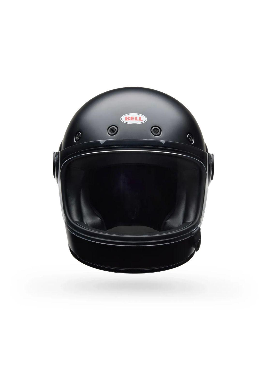 Casco Moto Calle Bullitt GT Solid Negro Mate Bell-2