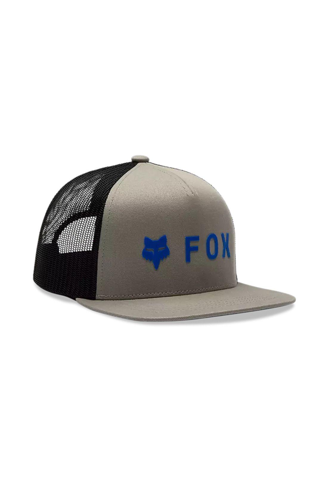 Gorro Jockey Lifestyle Niño Absolute Mesh Snapback Gris Fox-0