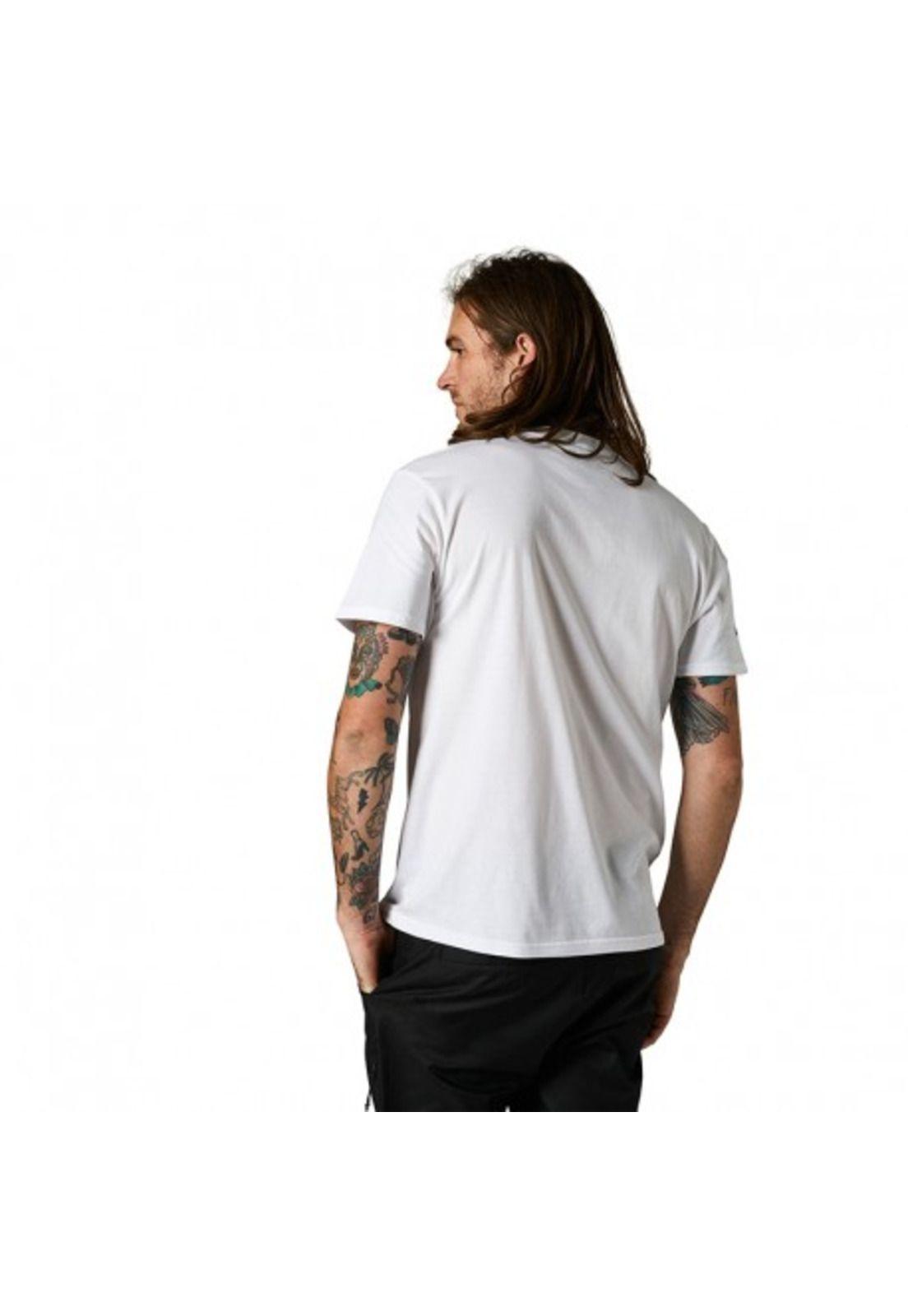 Polera Lifestyle Premium Relm Blanco Fox-2