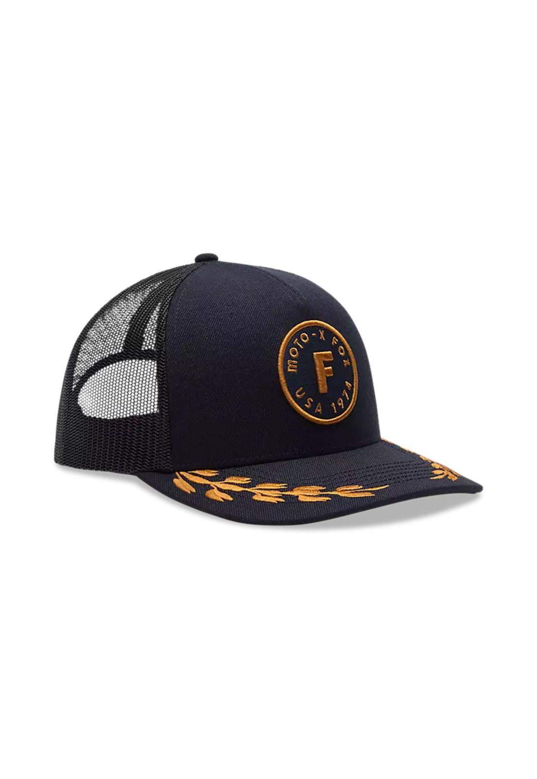 Gorro Jockey Lifestyle Mujer Trucker Circa 74 Azul Fox-0