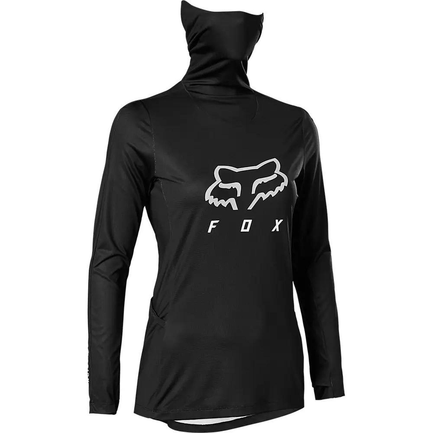 Polera Moto Mujer Ranger Drive Negro Fox-0