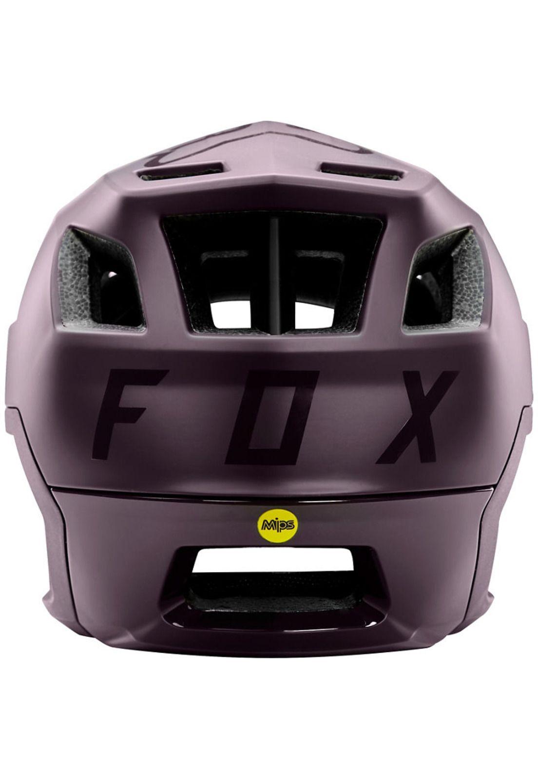 Casco Bicicleta Dropframe Pro Morado Fox-3