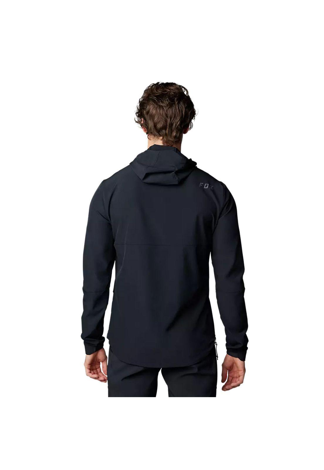 Chaqueta Bicicleta Ranger Wind Pullover Negro Fox-1