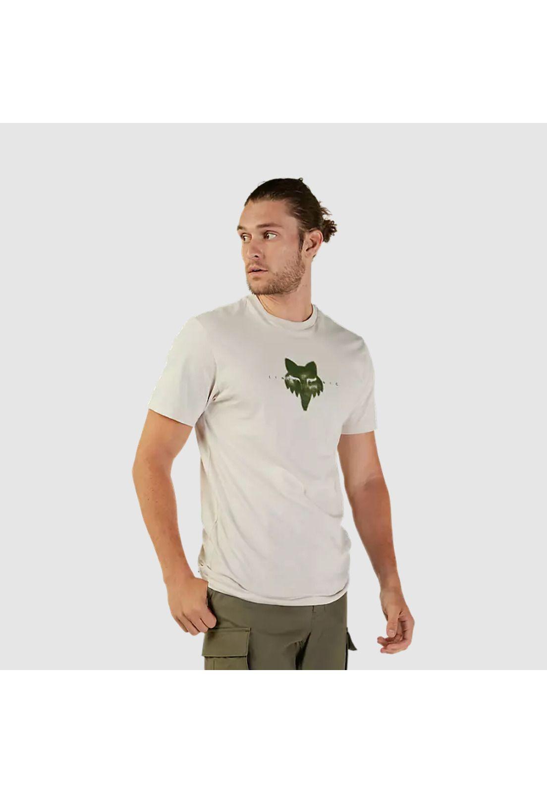 Polera Lifestyle Inorganic Premium Blanco Fox-2