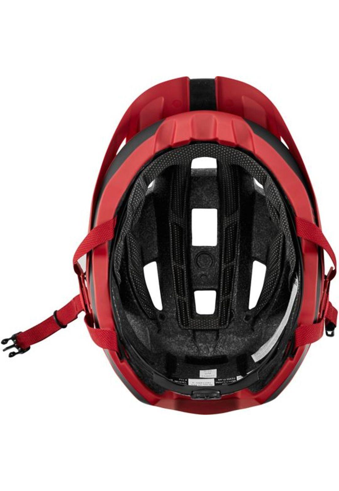 Casco Bicicleta Flux Rush Rojo Fox-4