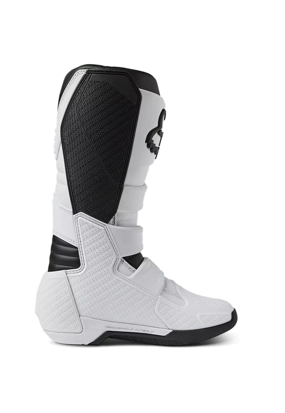 Botas Moto Comp Blanco Fox-2