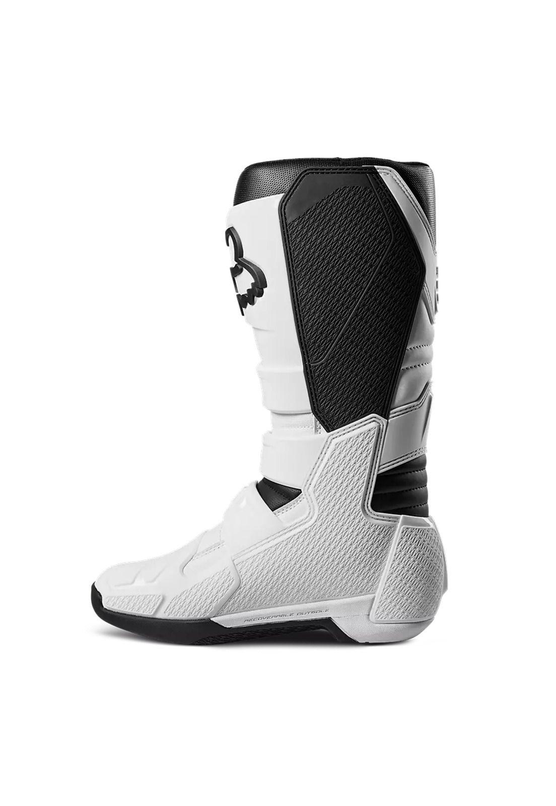 Botas Moto Comp Blanco Fox-3