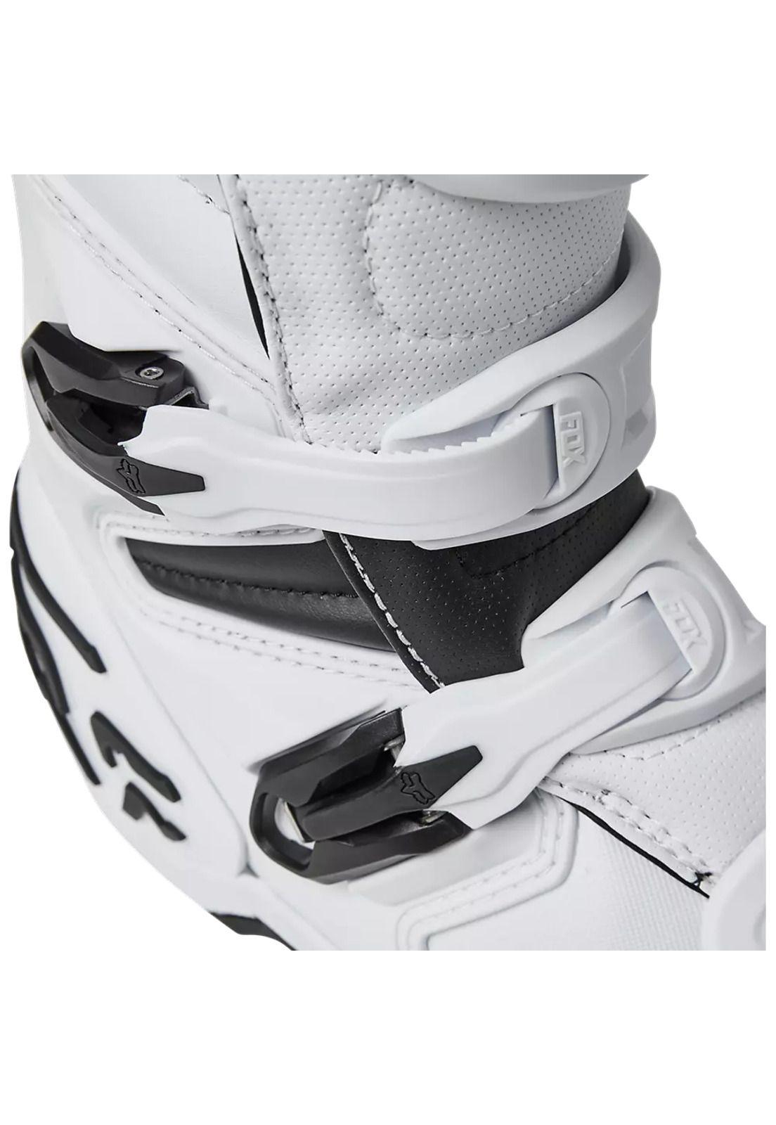 Botas Moto Comp Blanco Fox-6