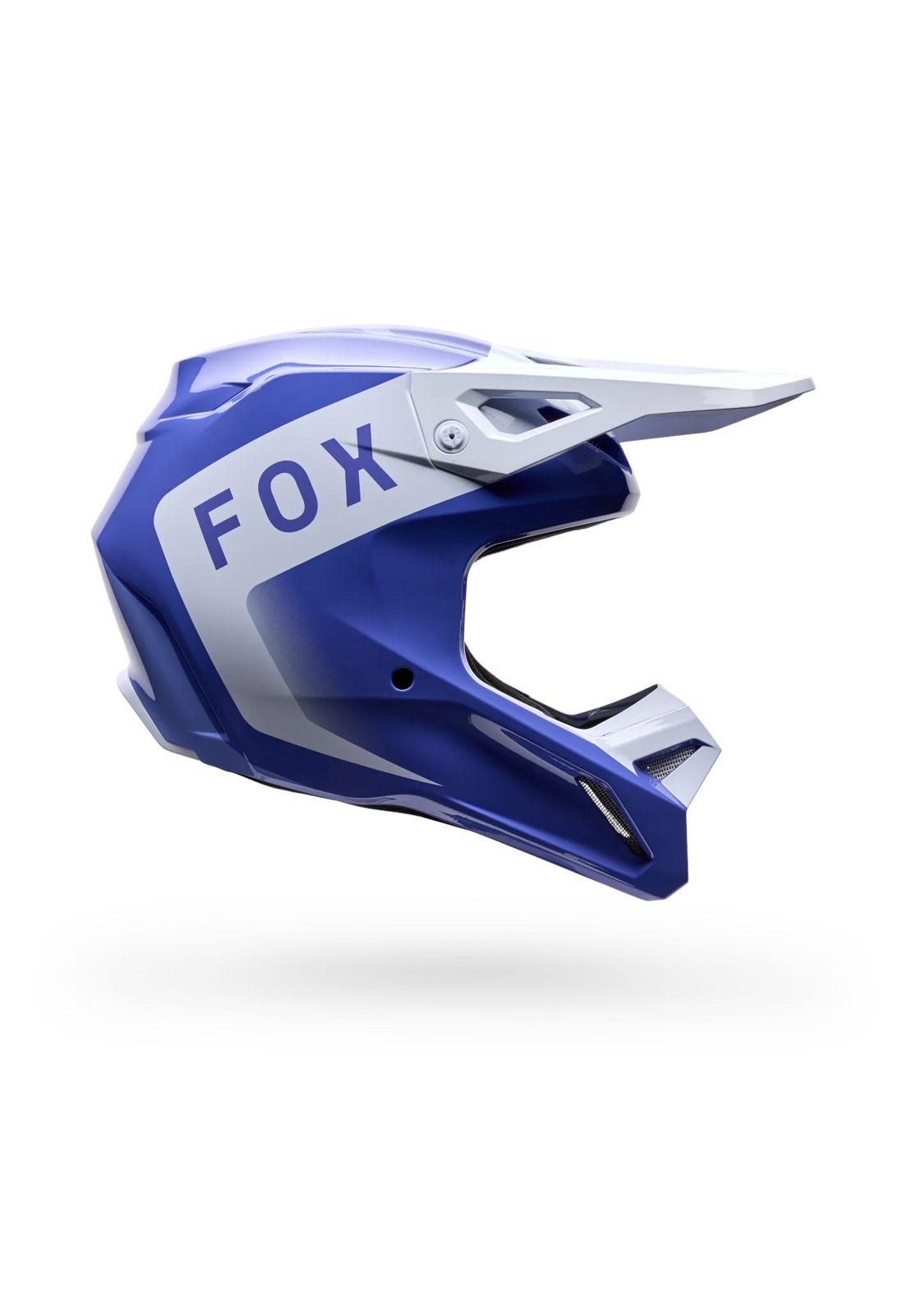Casco Moto V1 Noble Morado Fox-0