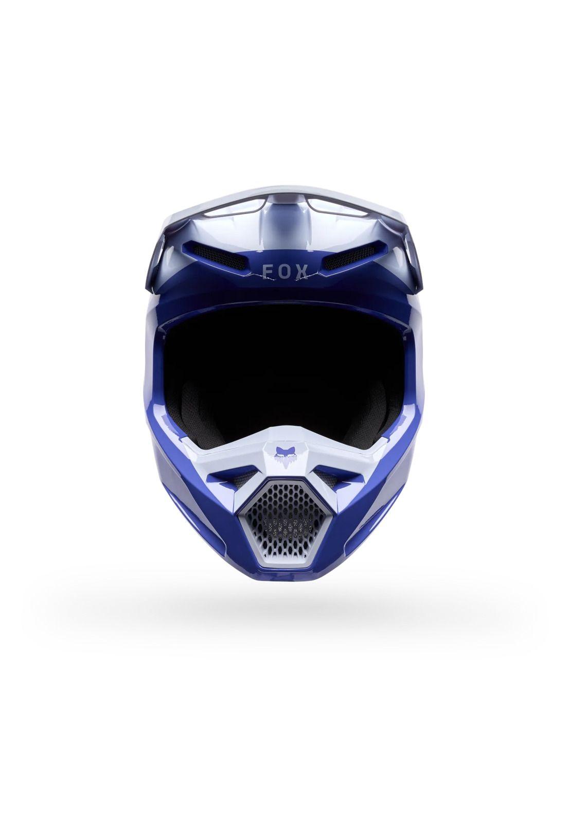 Casco Moto V1 Noble Morado Fox-2