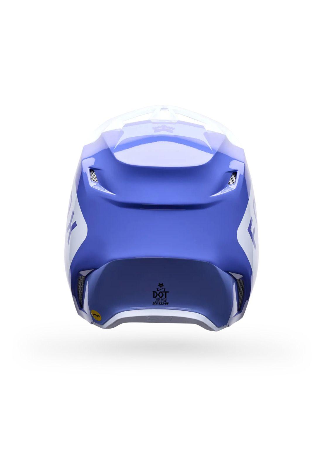 Casco Moto V1 Noble Morado Fox-3