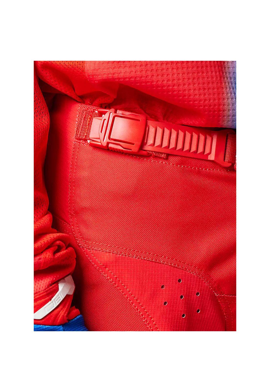 Pantalon Moto Niño 180 Toxsyk Rojo Fox-3