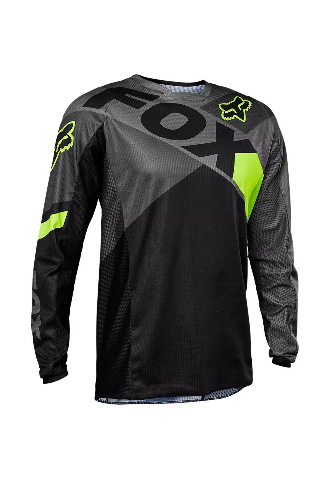 Polera Moto 180 Xpozr Negro Fox-0