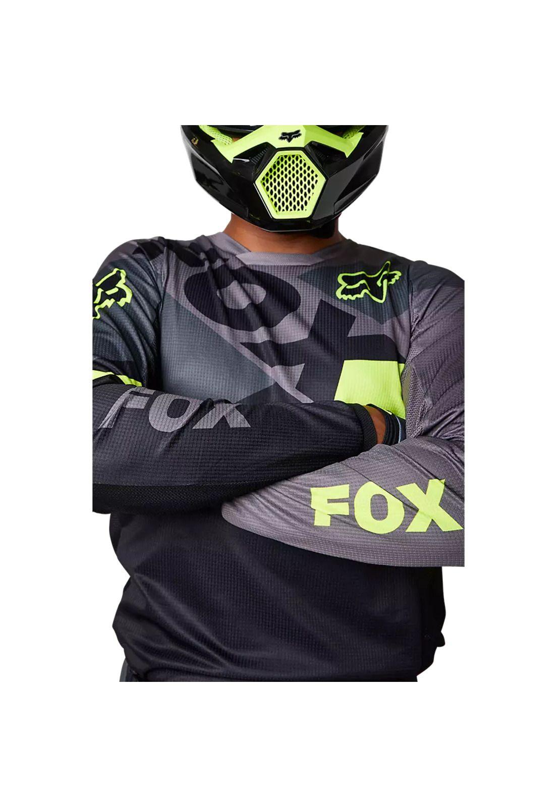 Polera Moto 180 Xpozr Negro Fox-4