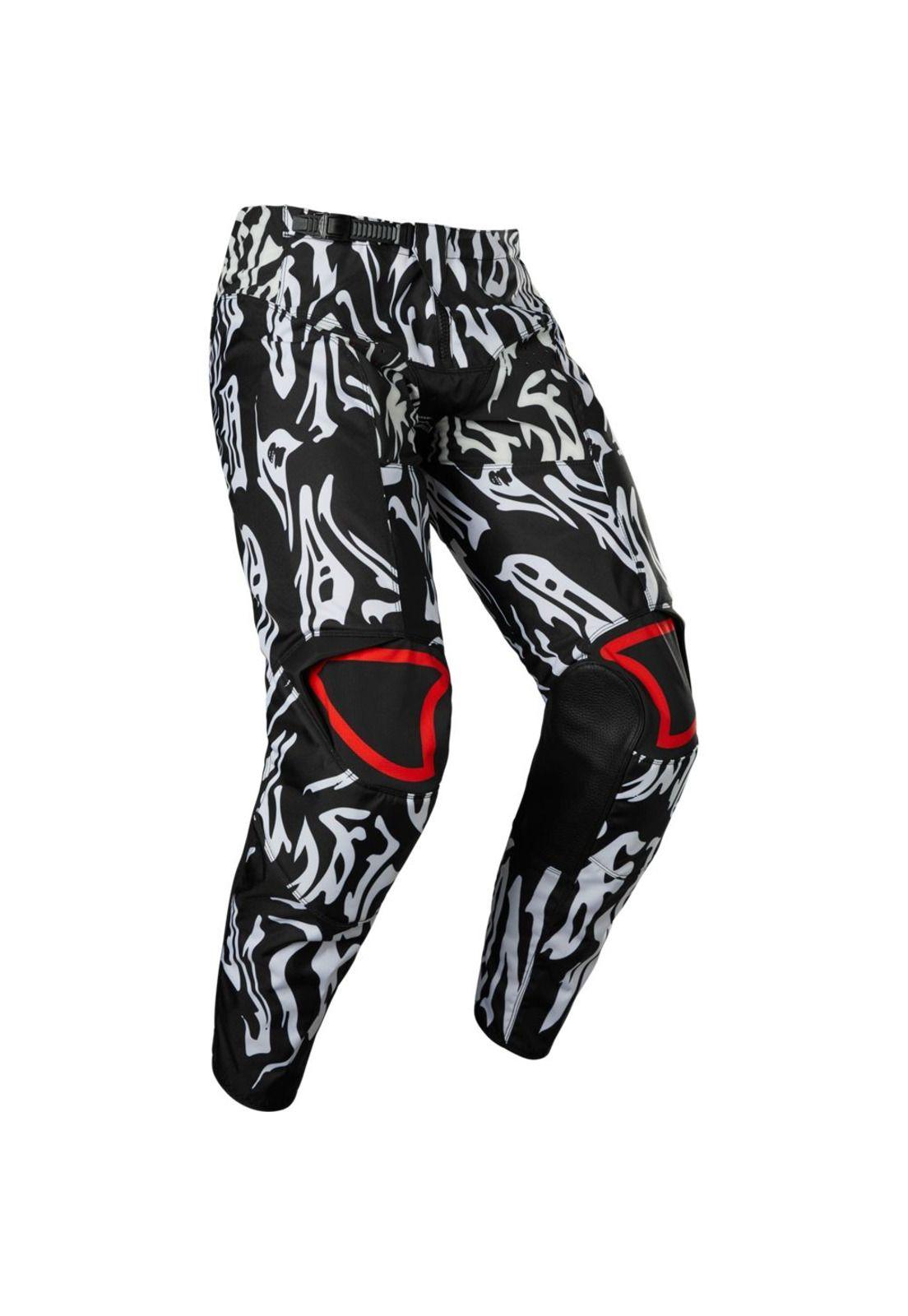 Pantalon Moto Niño 180 Peril Negro Fox-0