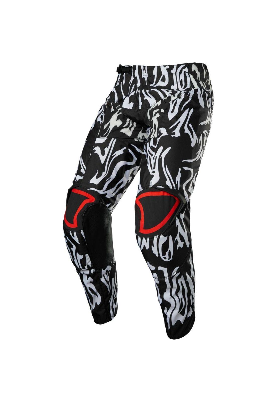 Pantalon Moto Niño 180 Peril Negro Fox-1