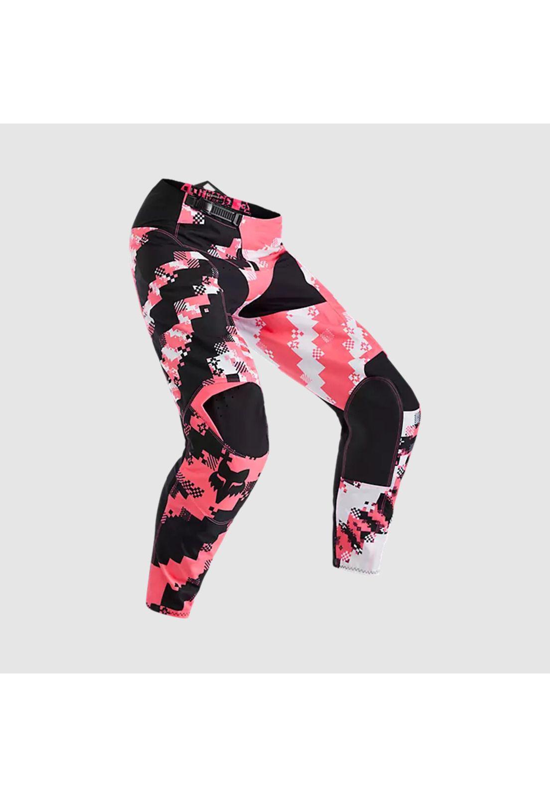 Pantalon Moto 180 Digi Image Rosado Fox-0