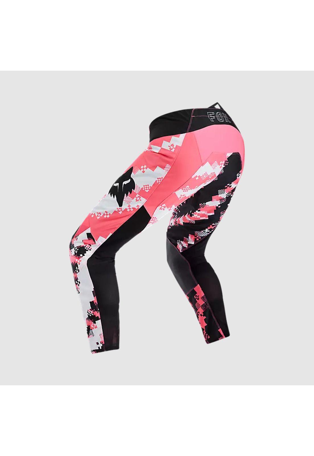 Pantalon Moto 180 Digi Image Rosado Fox-1