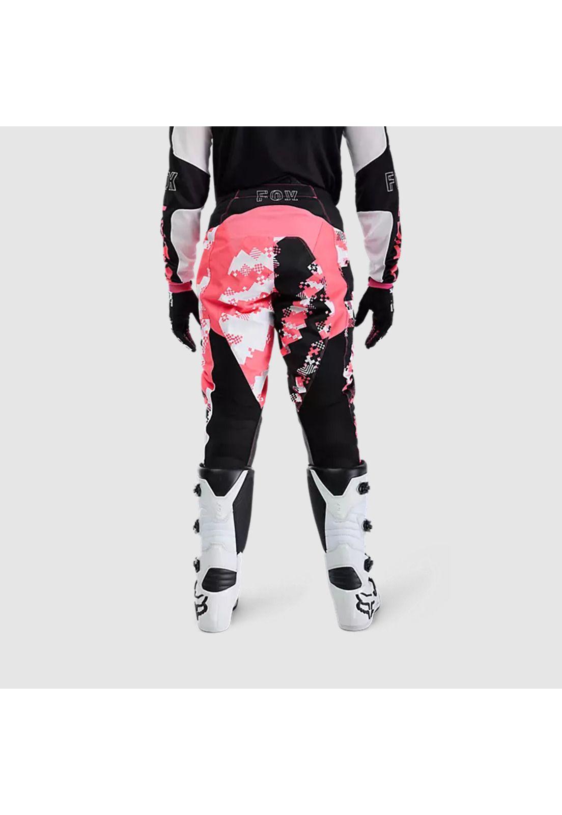 Pantalon Moto 180 Digi Image Rosado Fox-3