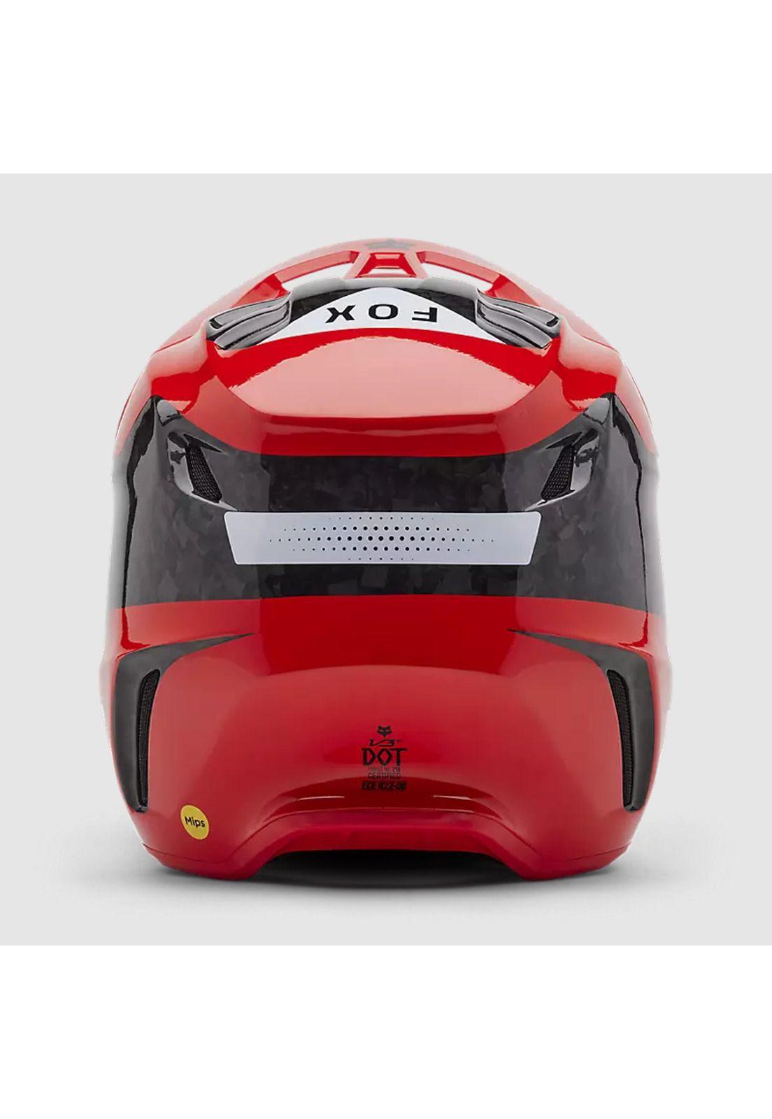 Casco Moto V3 RS Infinite Rojo Fox-3
