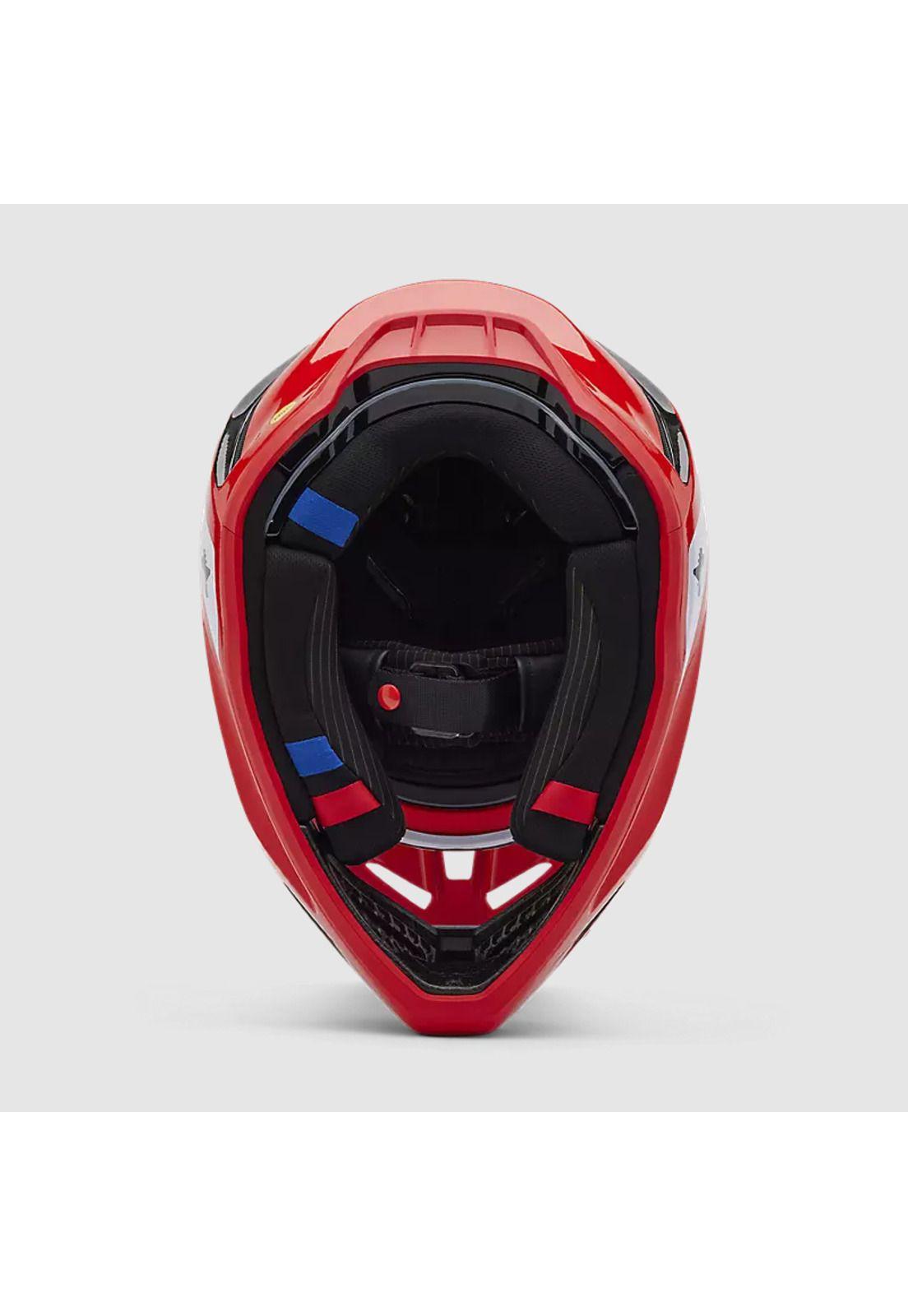 Casco Moto V3 RS Infinite Rojo Fox-4