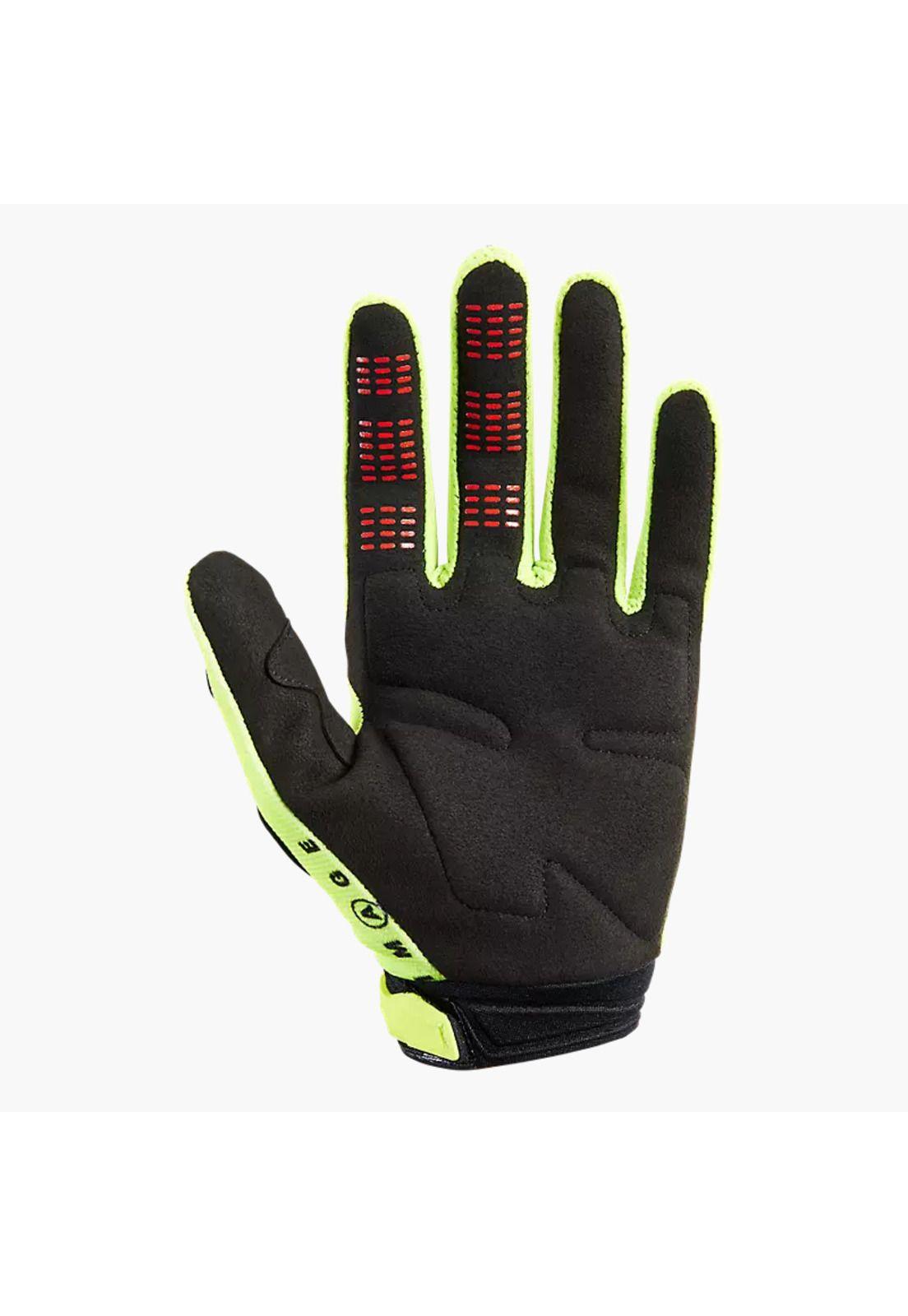 Guantes Moto 180 Kozmic Amarillo Fox-1