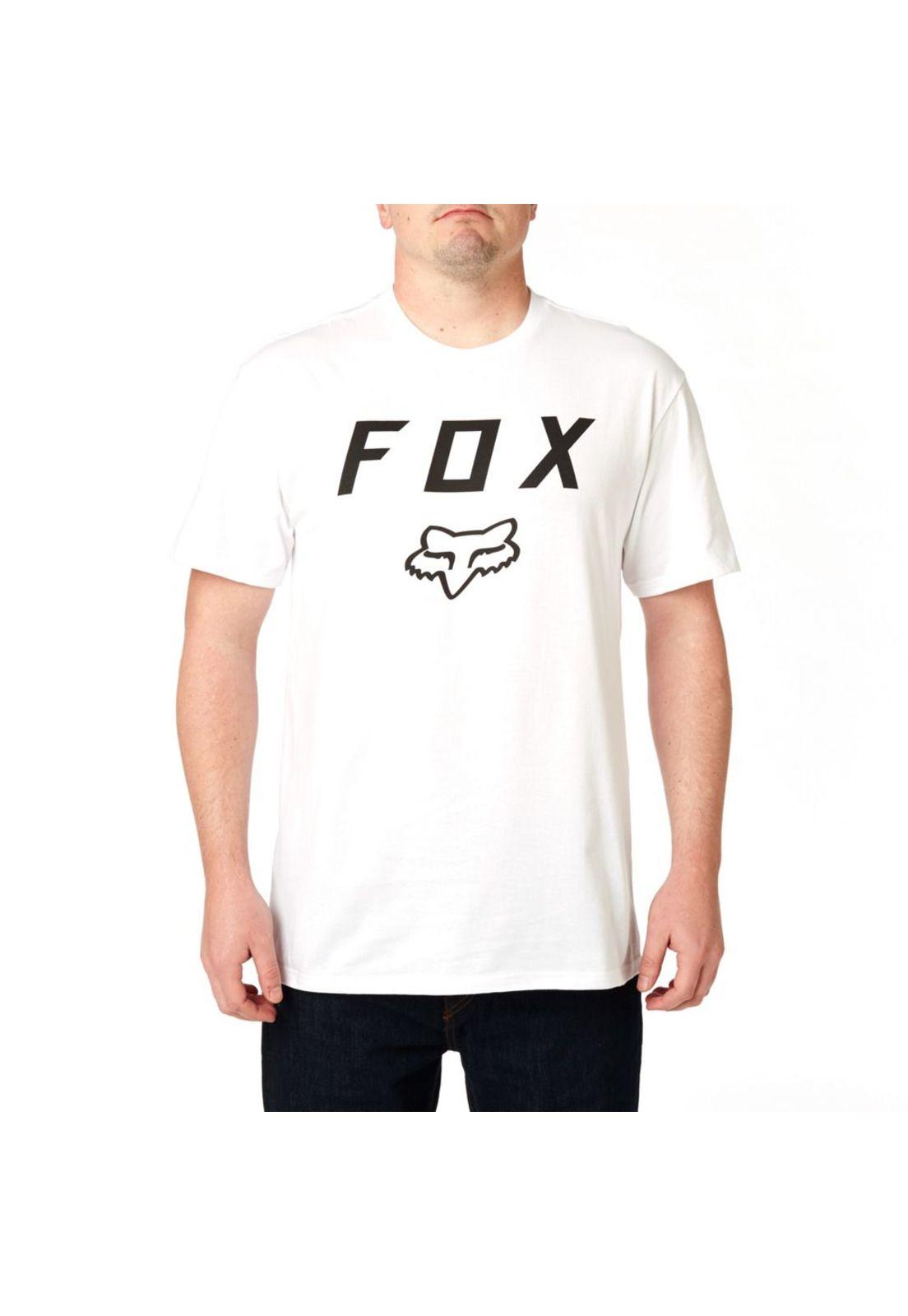 Polera Lifestyle Moth 3/4 Tee Blanco Fox-2