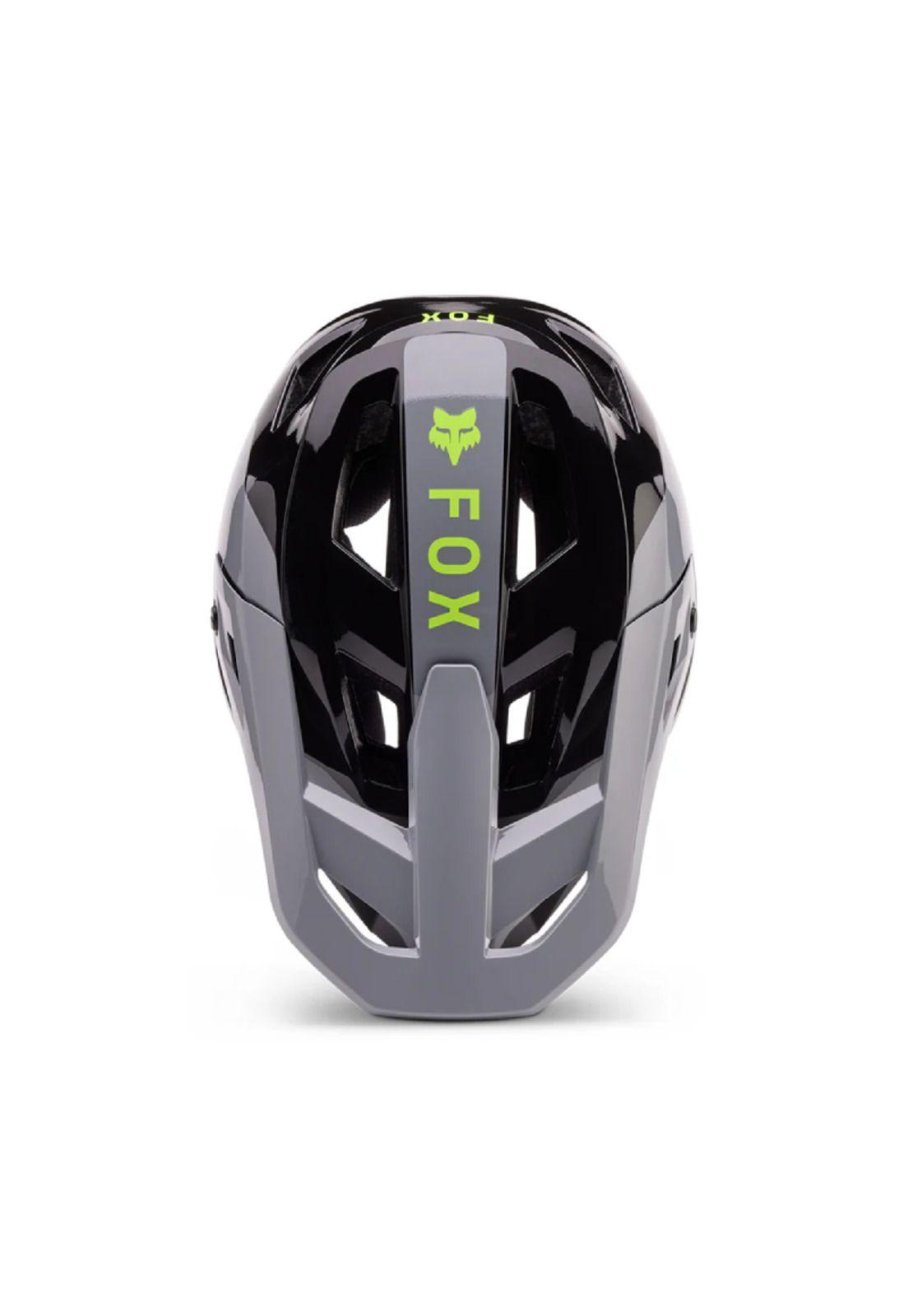 Casco Bicicleta New Rampage Barge Gris Fox-3