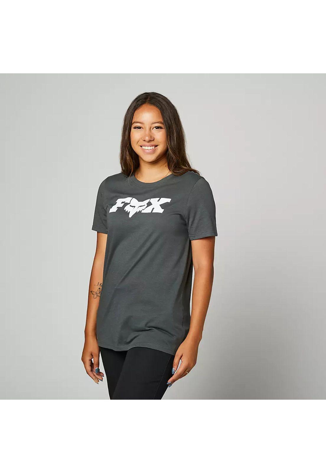 Polera Lifestyle Mujer Bracer Gris Fox-2