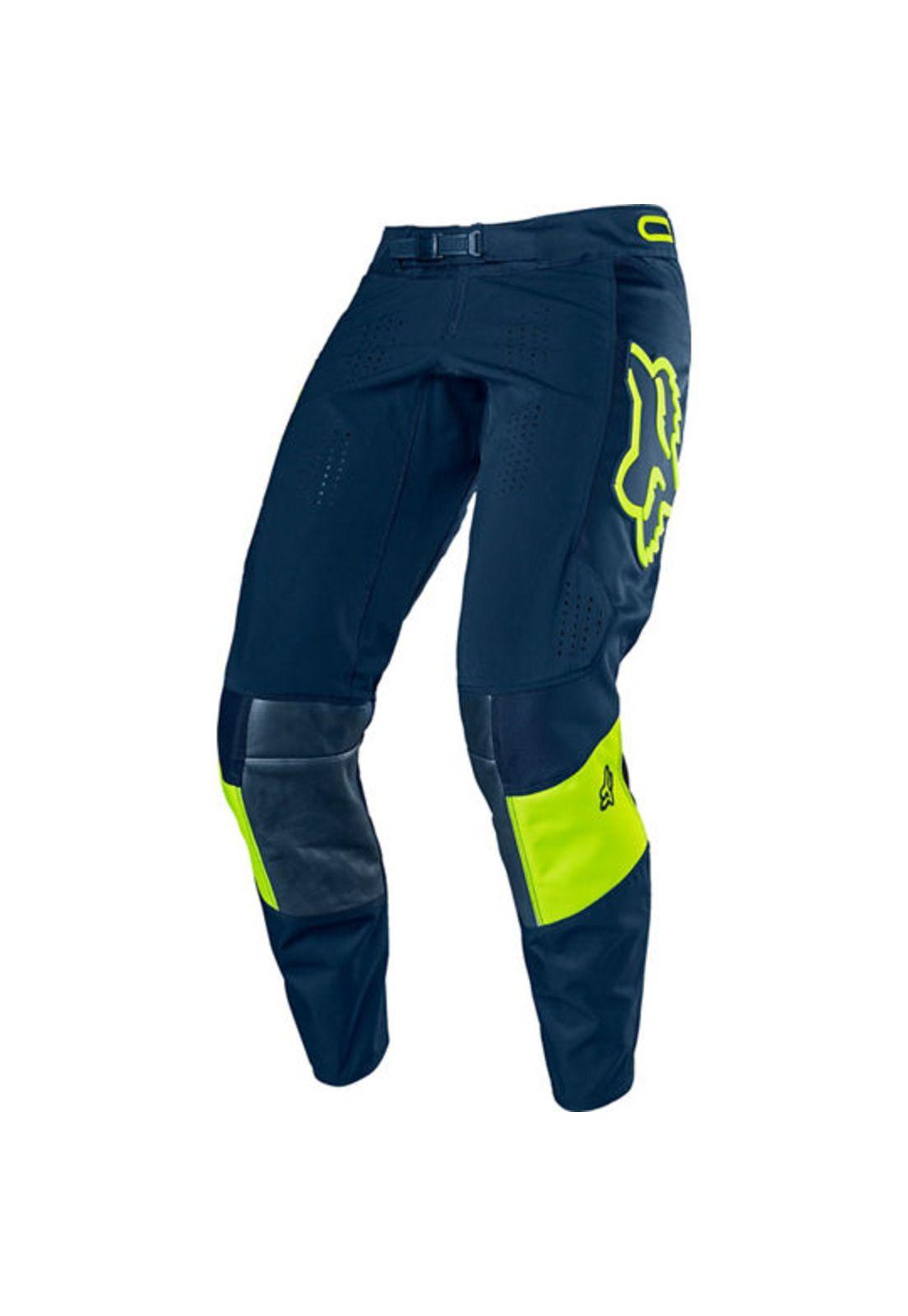 Pantalon Moto 360 Bann Azul Fox-0
