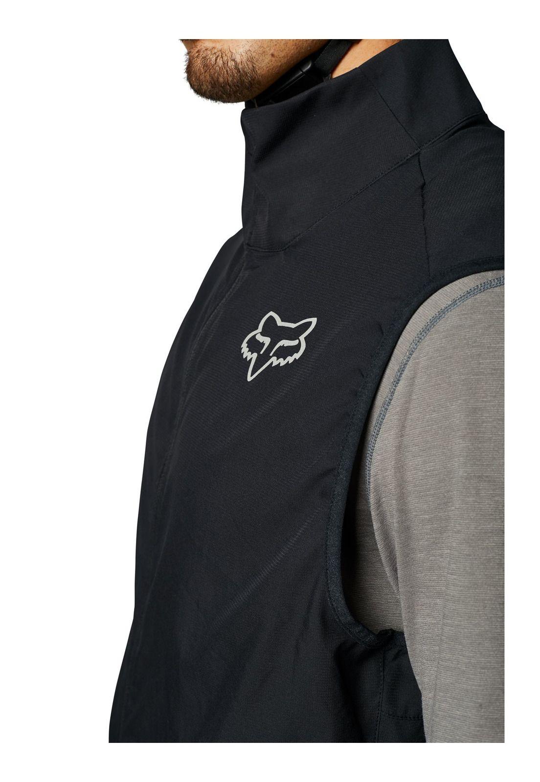 Chaqueta Bicicleta Ranger Wind Vest Negro Fox-4