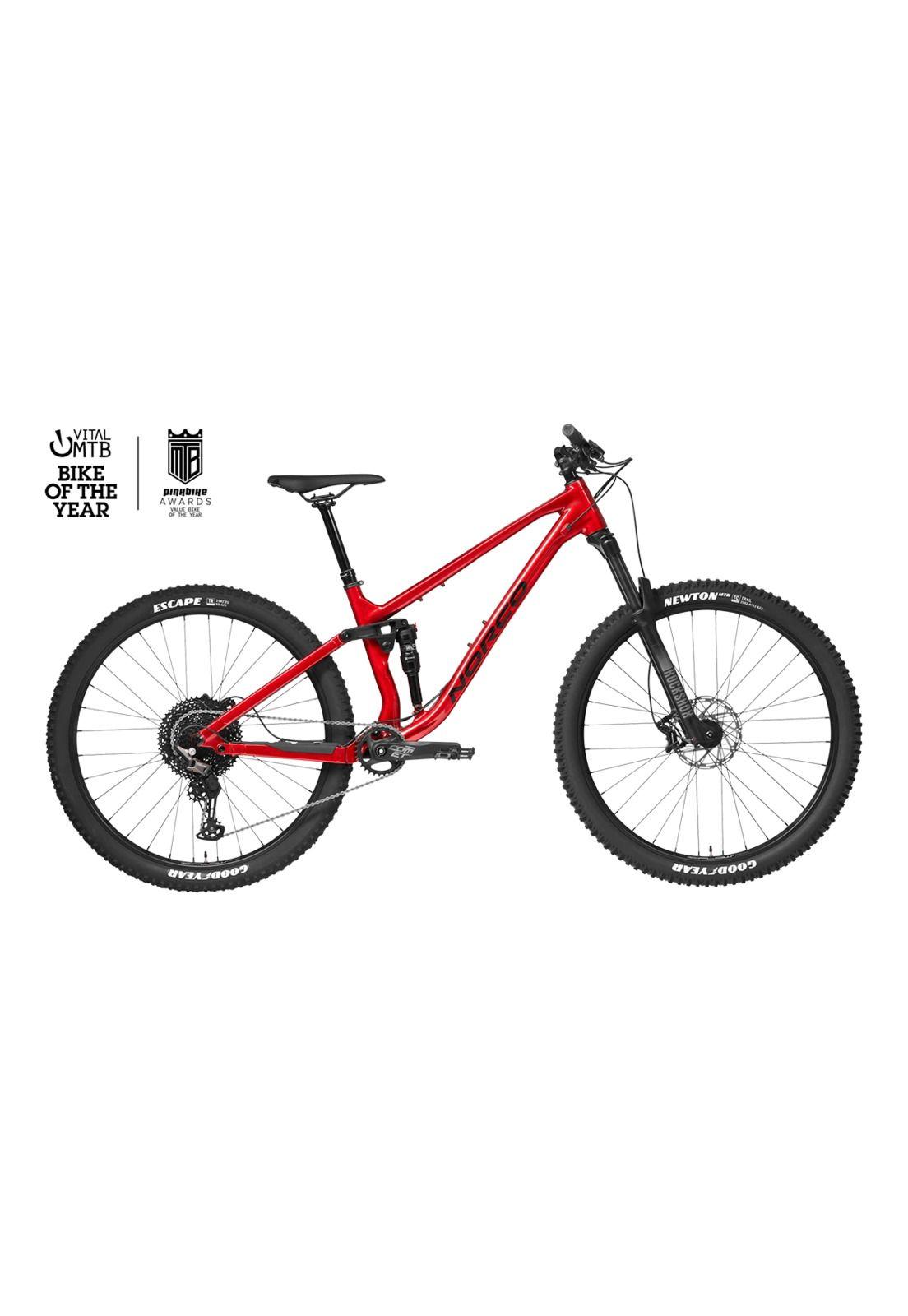 Bicicleta Fluid FS 4 Aro 29" Trail Rojo/Negro Norco-0