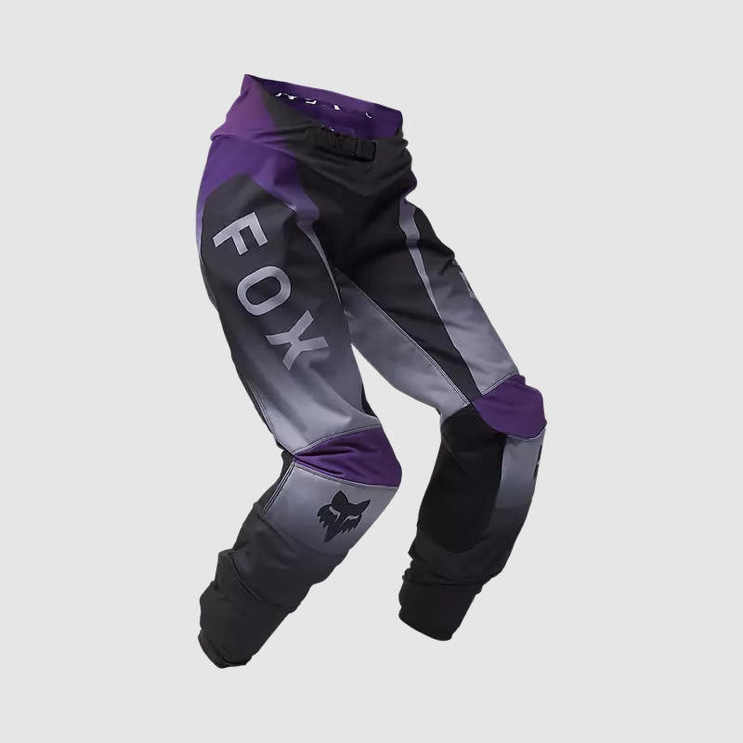 Pantalon Moto Mujer 180 Lean Morado Fox-0